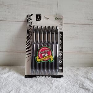 Zebra Ballpoint Pen 7 Pack